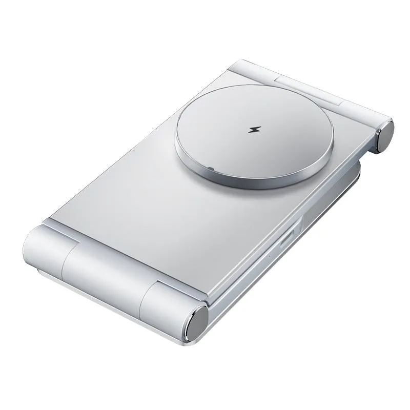 15W 3 In 1 Foldable Desktop Wireless Charger