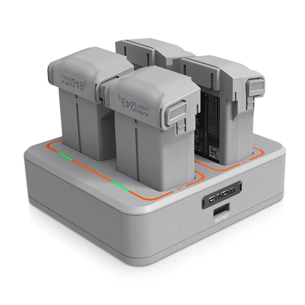 4-Battery Cynova Charging Butler | Dual Charging Option