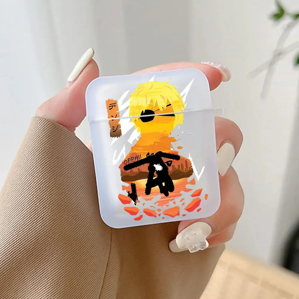 Anime Chainsaw Man Earphone Case for Airpods Pro 2 1 Wireless Bluetooth Cover for Air Pods 3 2 Charging Box Accessories