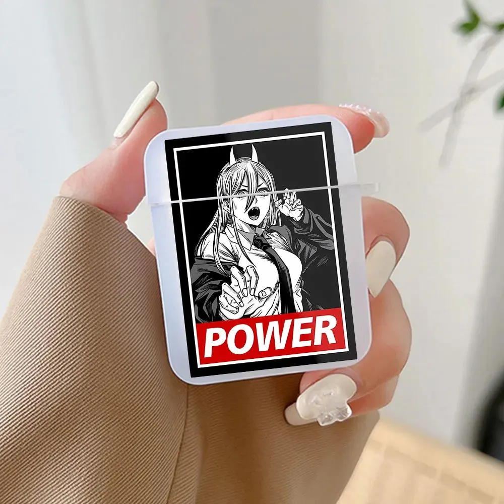 Anime Chainsaw Man Earphone Case for Airpods Pro 2 1 Wireless Bluetooth Cover for Air Pods 3 2 Charging Box Accessories
