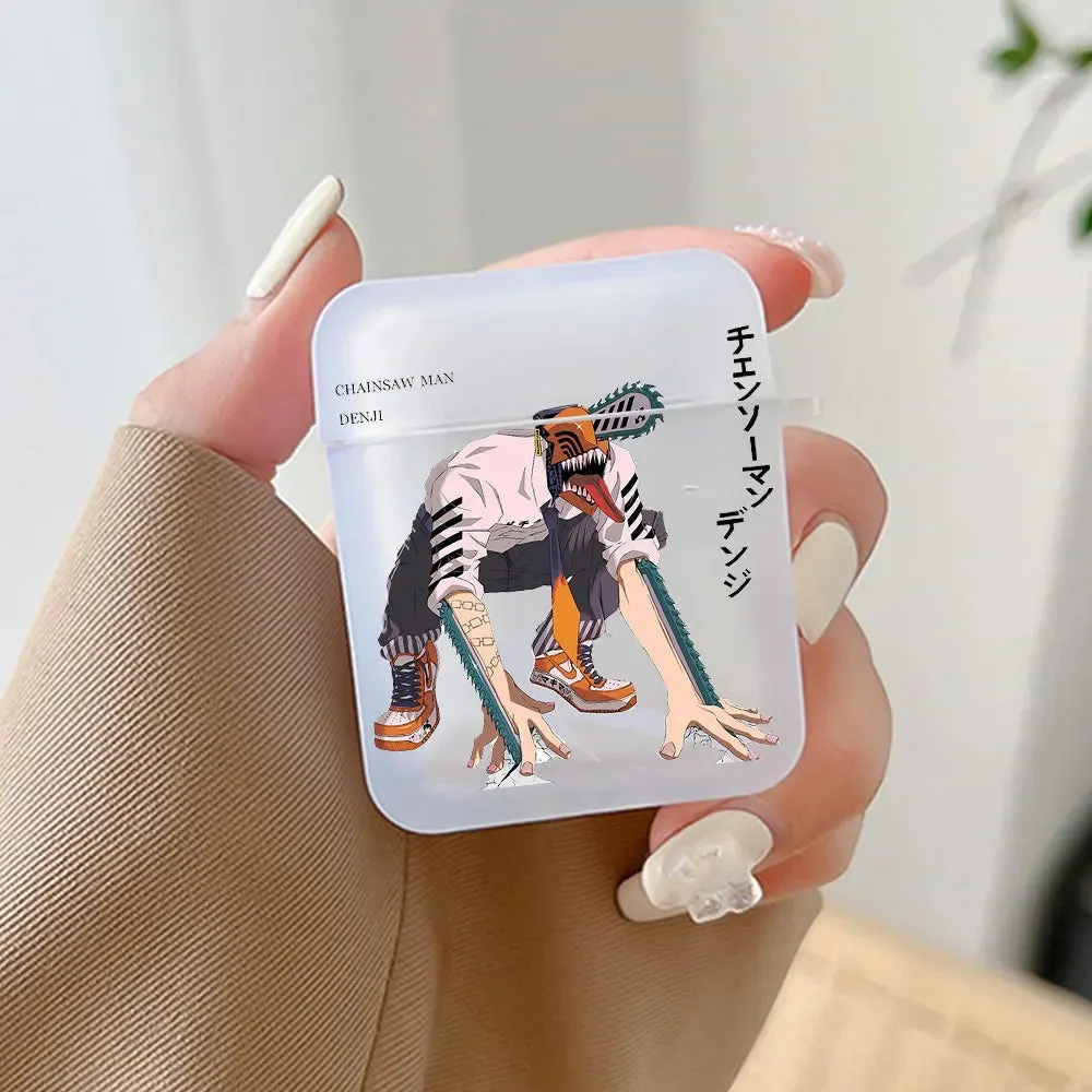 Anime Chainsaw Man Earphone Case for Airpods Pro 2 1 Wireless Bluetooth Cover for Air Pods 3 2 Charging Box Accessories