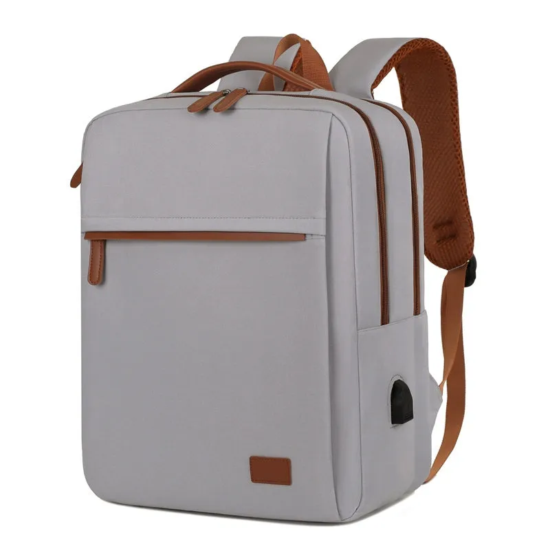 Backpack Men's Scalable Boarding Large Capacity Computer Bag Student Schoolbag