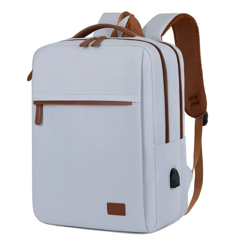 Backpack Men's Scalable Boarding Large Capacity Computer Bag Student Schoolbag