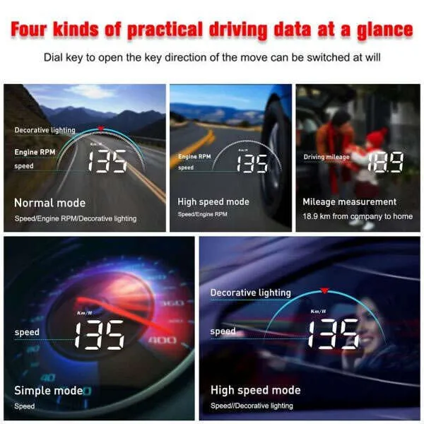 Carstat - Speedometer projector for car