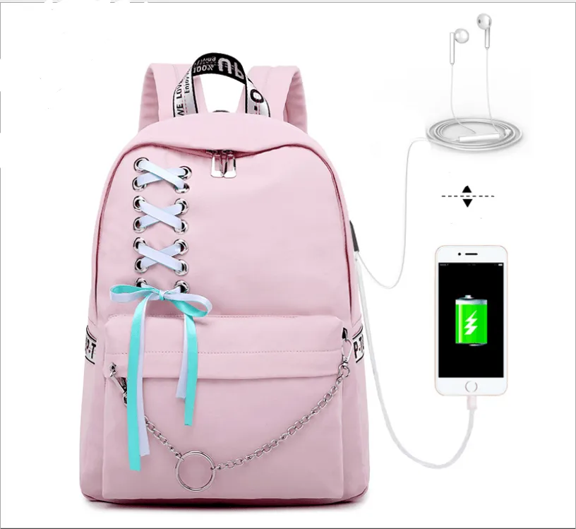 Charging backpack