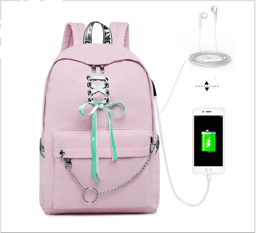 Charging backpack