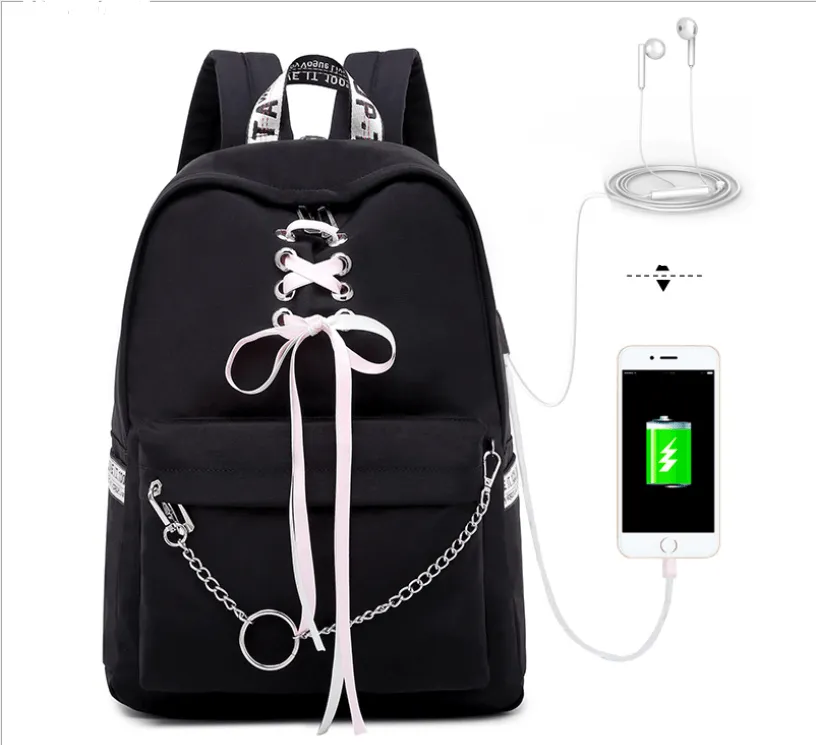 Charging backpack