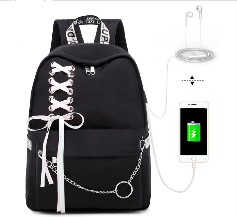Charging backpack
