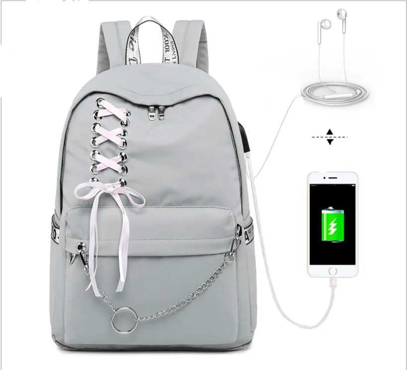 Charging backpack