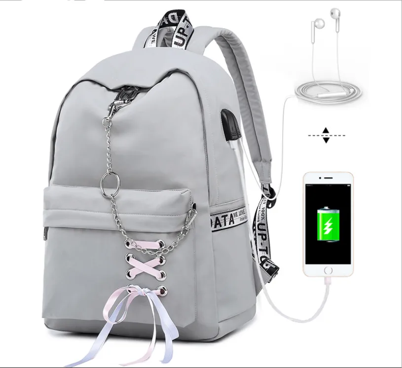 Charging backpack