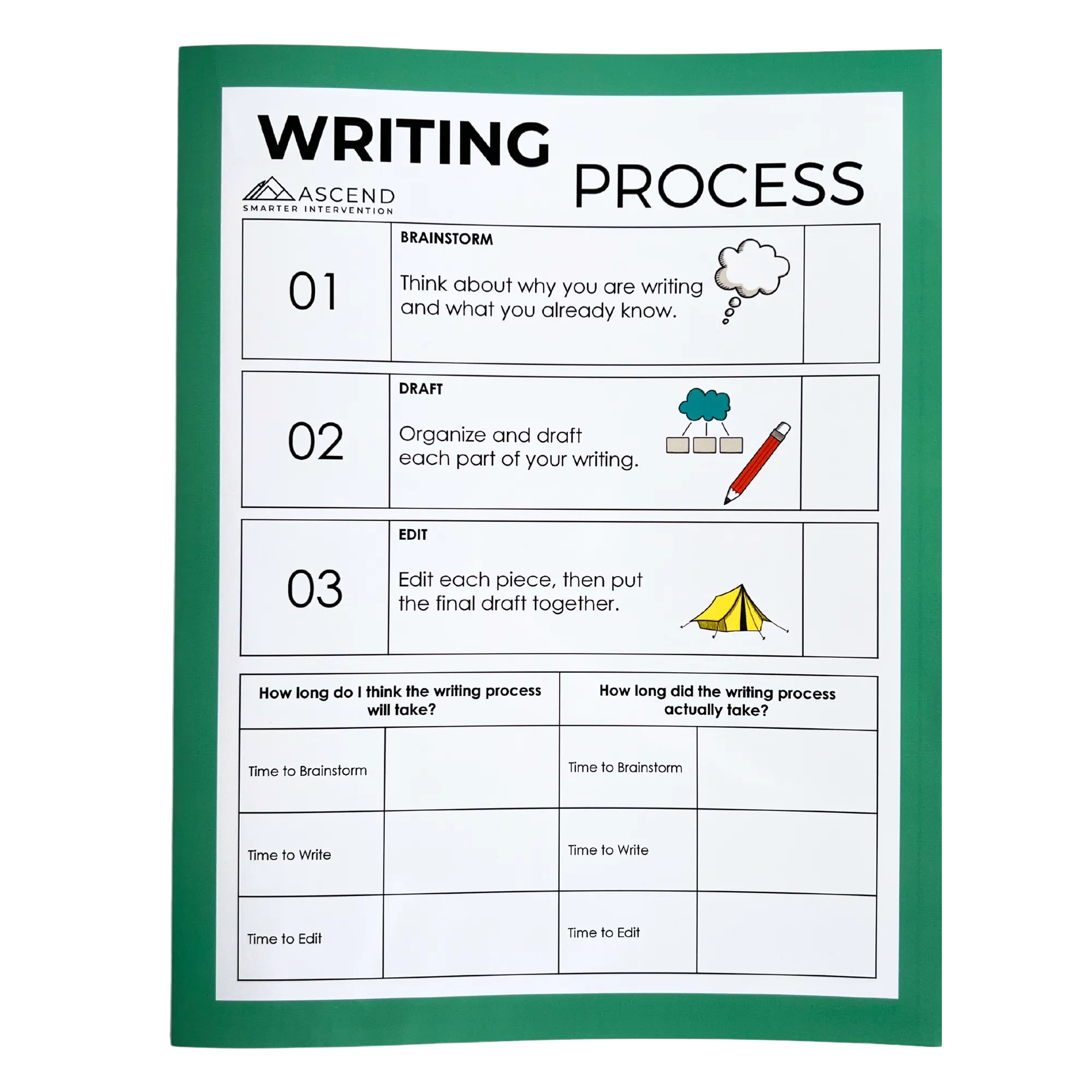 Guided Writing Folders (Multi-Pack of 5)