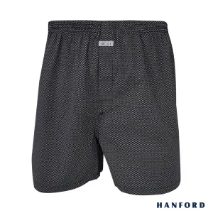 Hanford iCE Men 100% Premium Cotton Woven Boxer Shorts Ross - Printed (Single Pack)