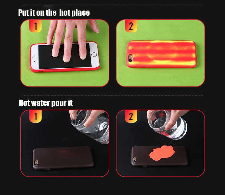 Heat Sensitive Phone Case For Your iPhone