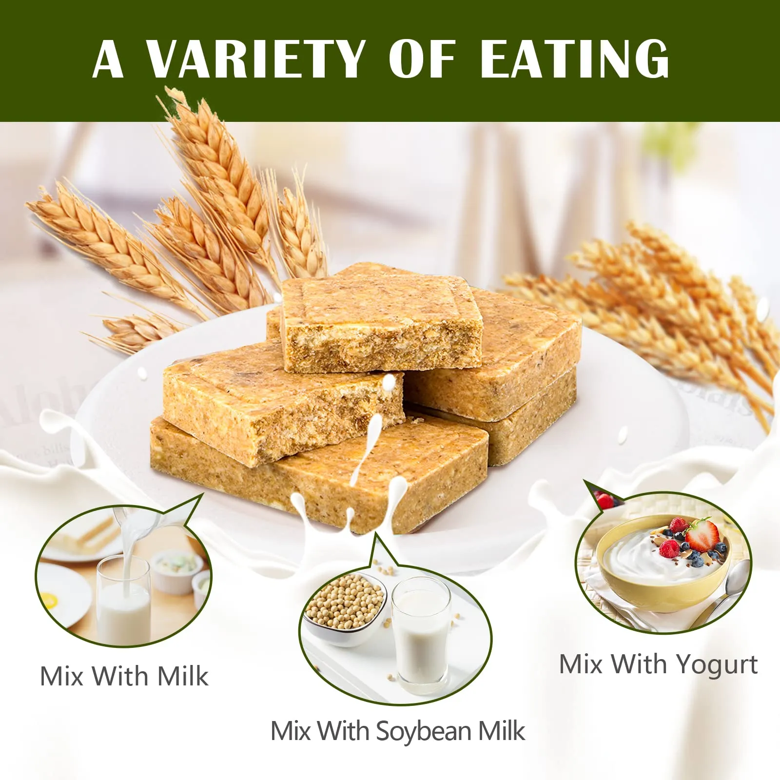 High Energy Ration Bars - Peanut, Chocolate and Lightly Salted (3 Pack)