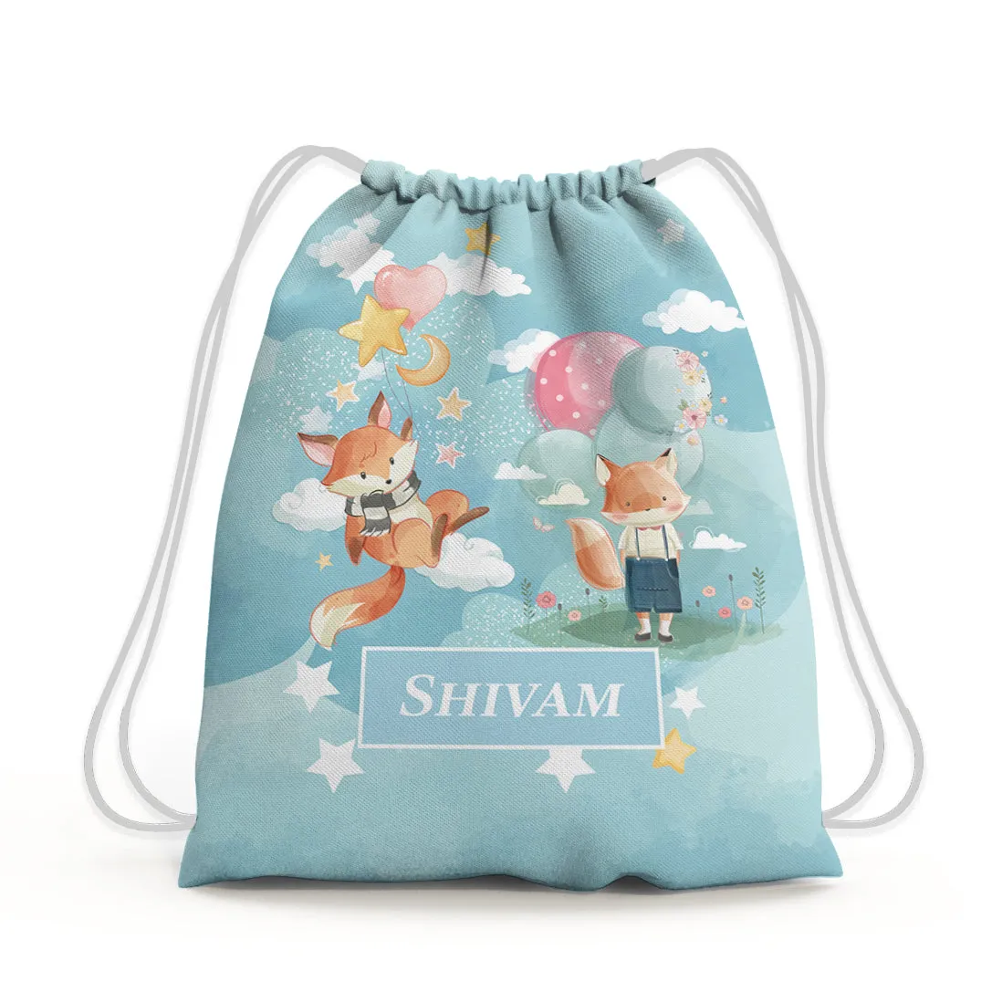 Lil Forest Friends Drawstring Bag (kids)