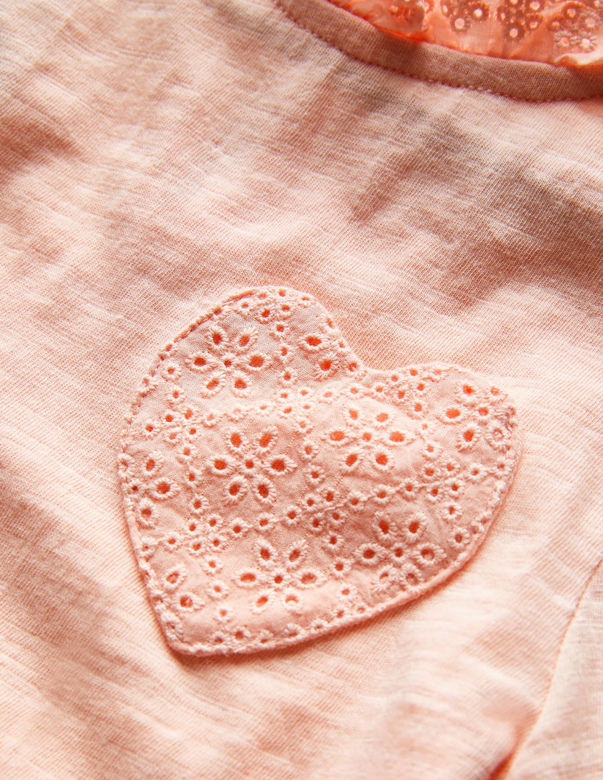 Long Sleeve Heart Pocket Top-Provence Dusty Pink