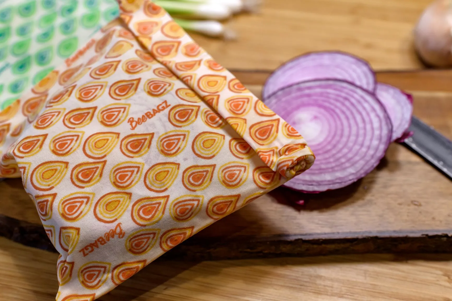 Lunch Pack of 3 - Reusable Beeswax Wrap Food Storage Bags