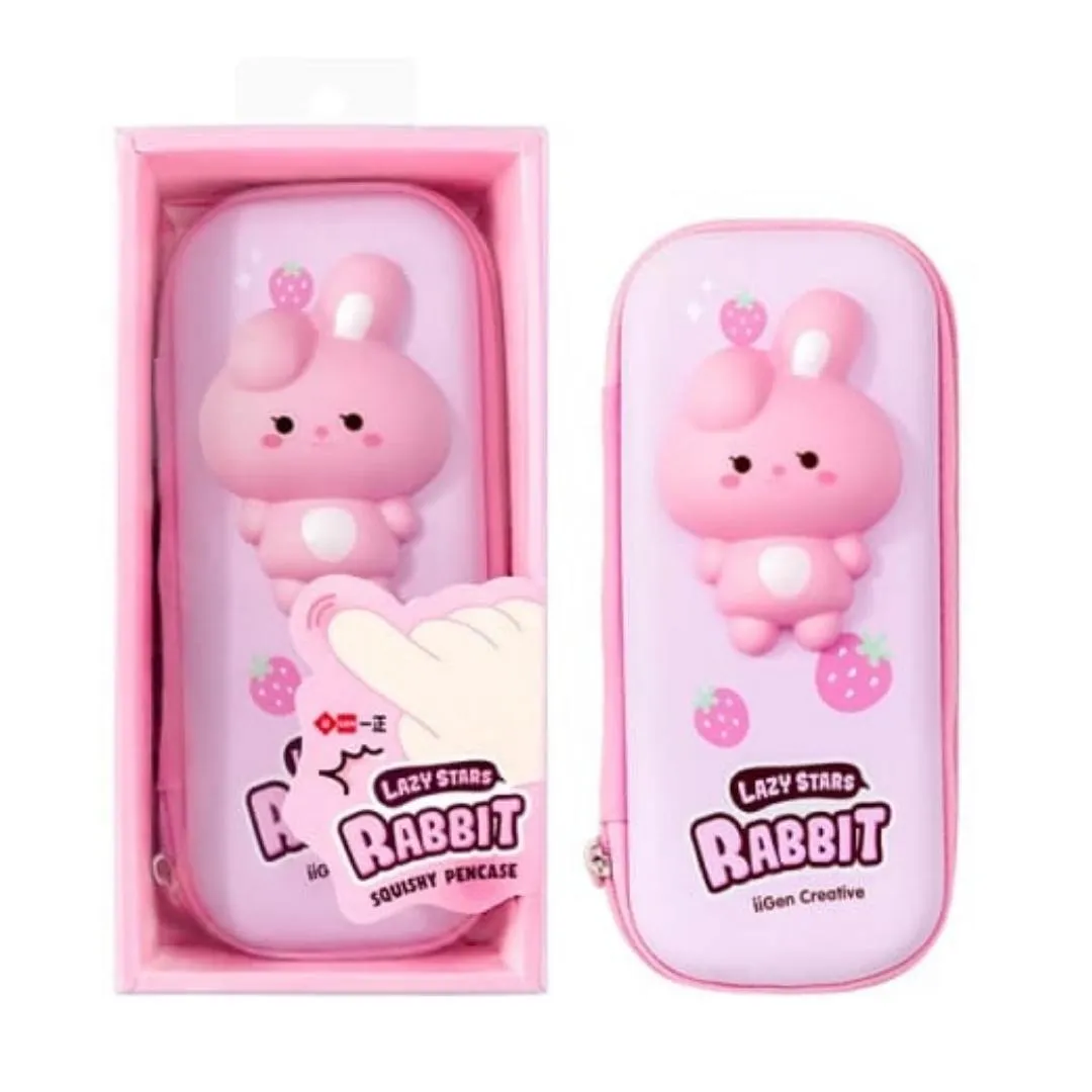 Multifunctional Pencil Case Student Stationery Storage Box With Cute Cartoon Stress Relief Toy Pencil Box