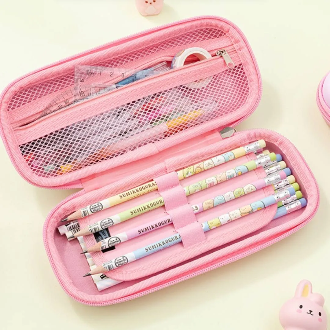 Multifunctional Pencil Case Student Stationery Storage Box With Cute Cartoon Stress Relief Toy Pencil Box