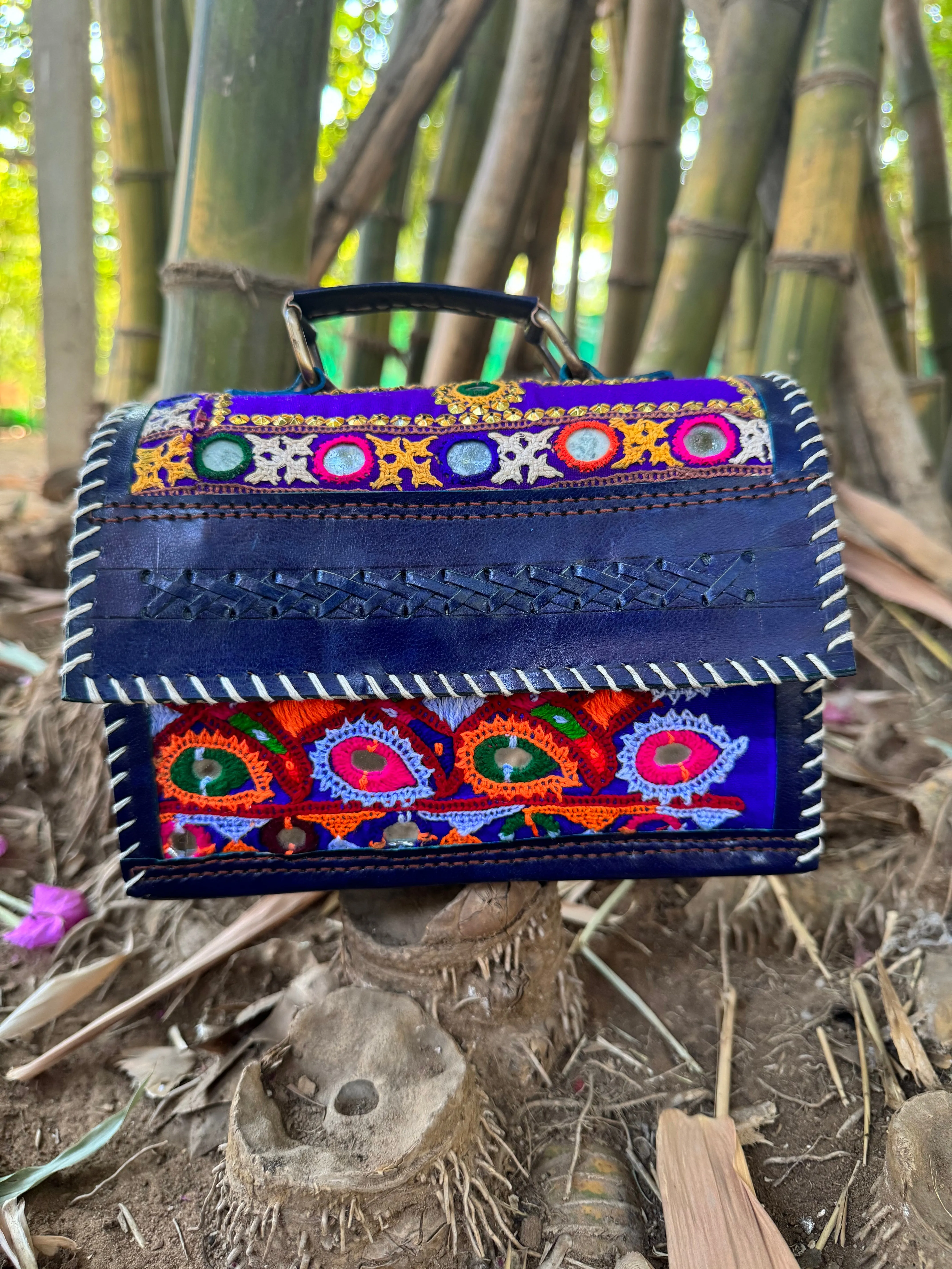 Piyal Ajarakh Printed Hut Sling Bag
