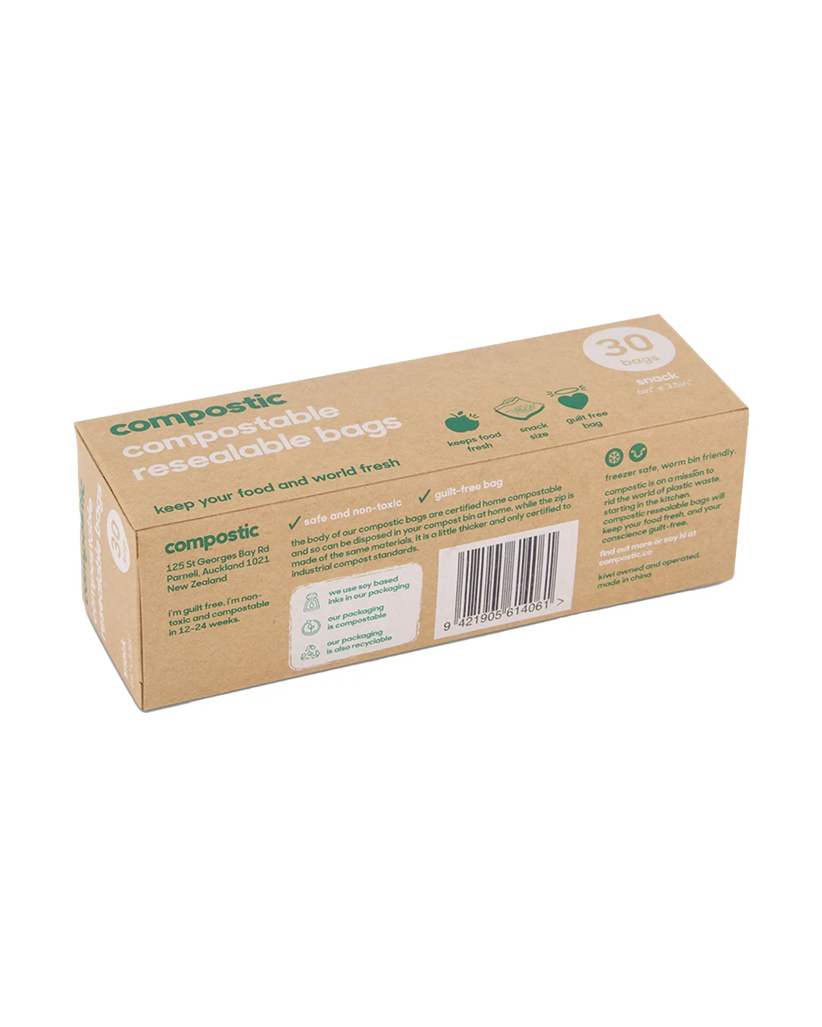Resealable Snack Bags