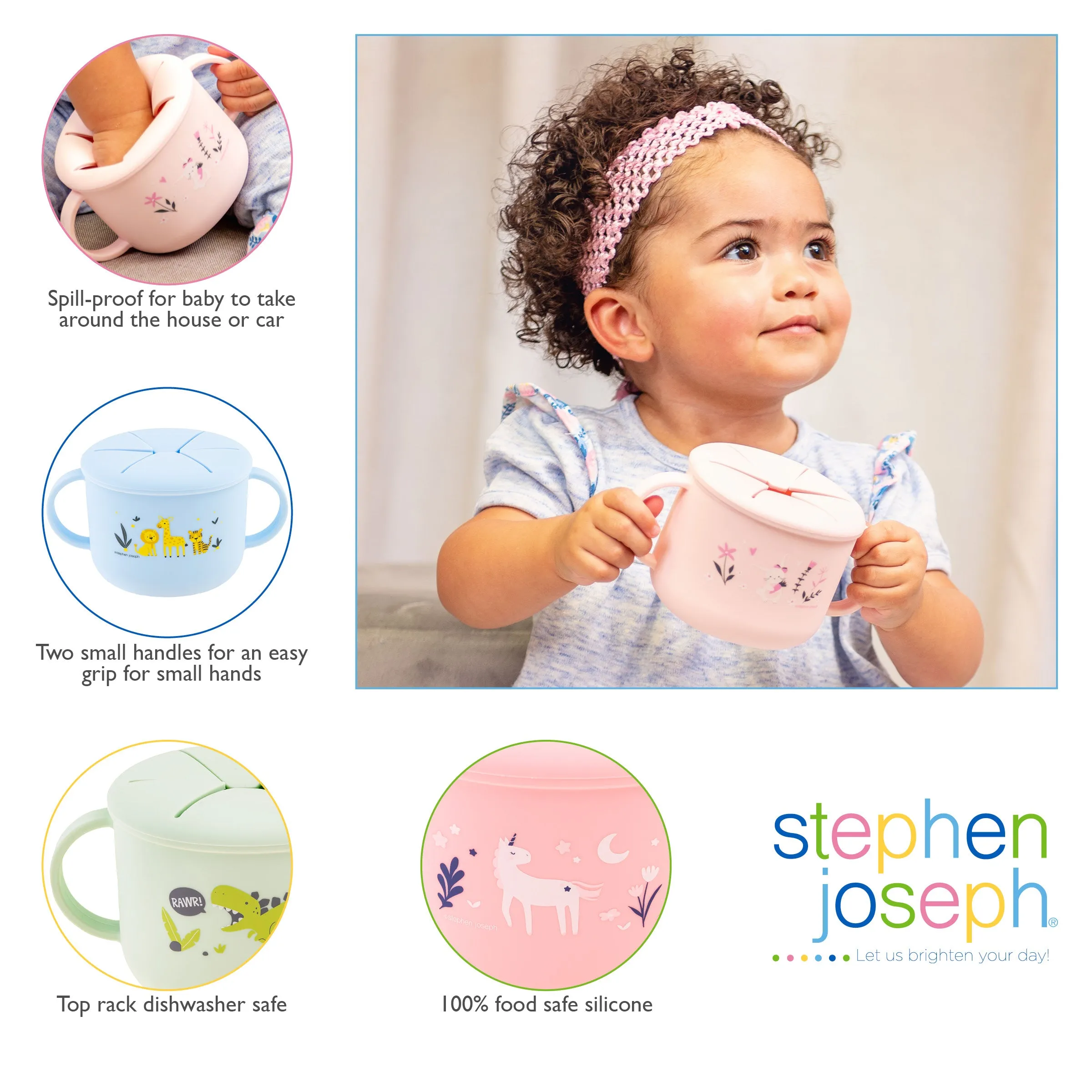 Silicone Snack Cup Elephant