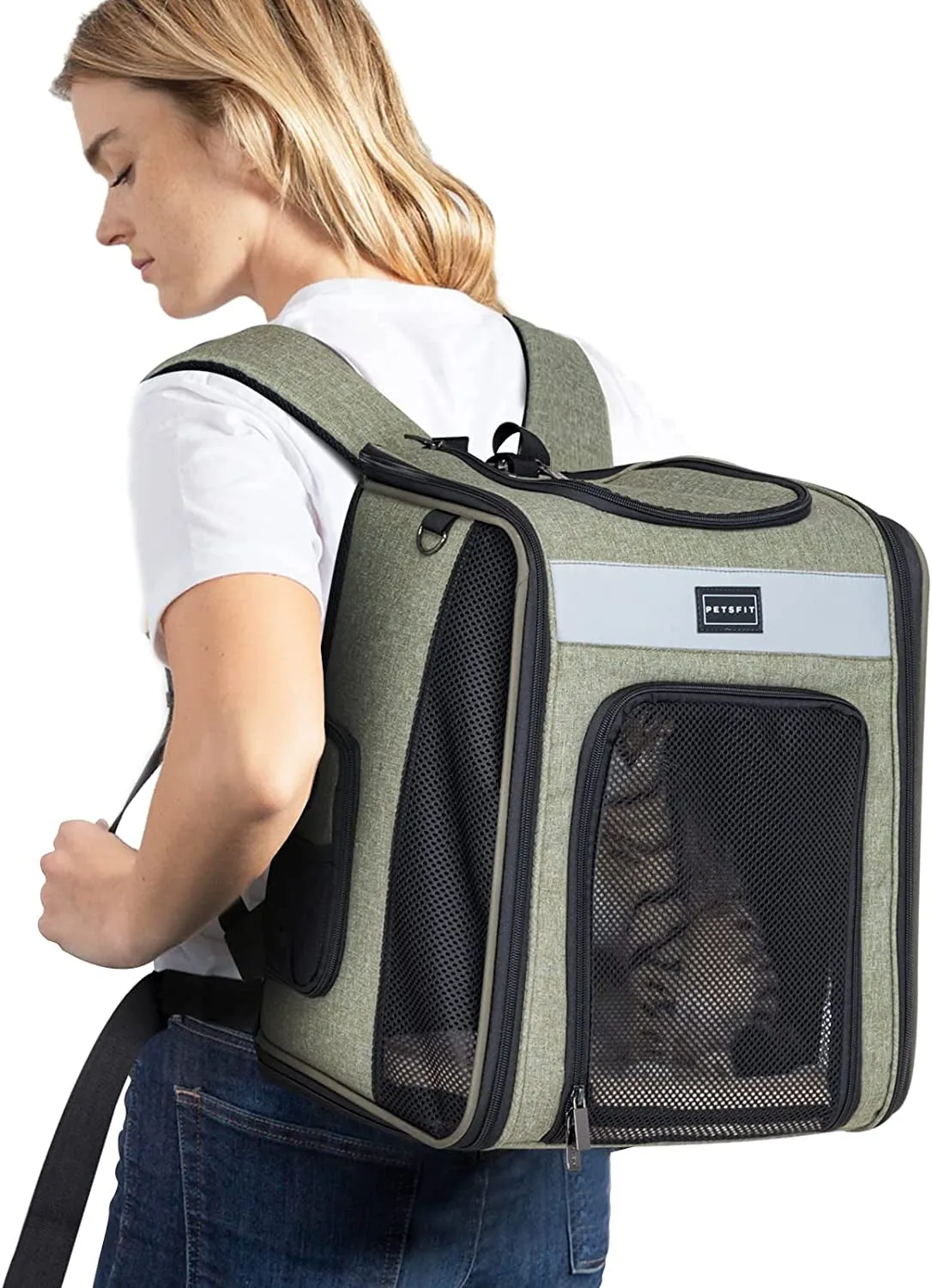 Soft Plush Cat Backpack Carrier