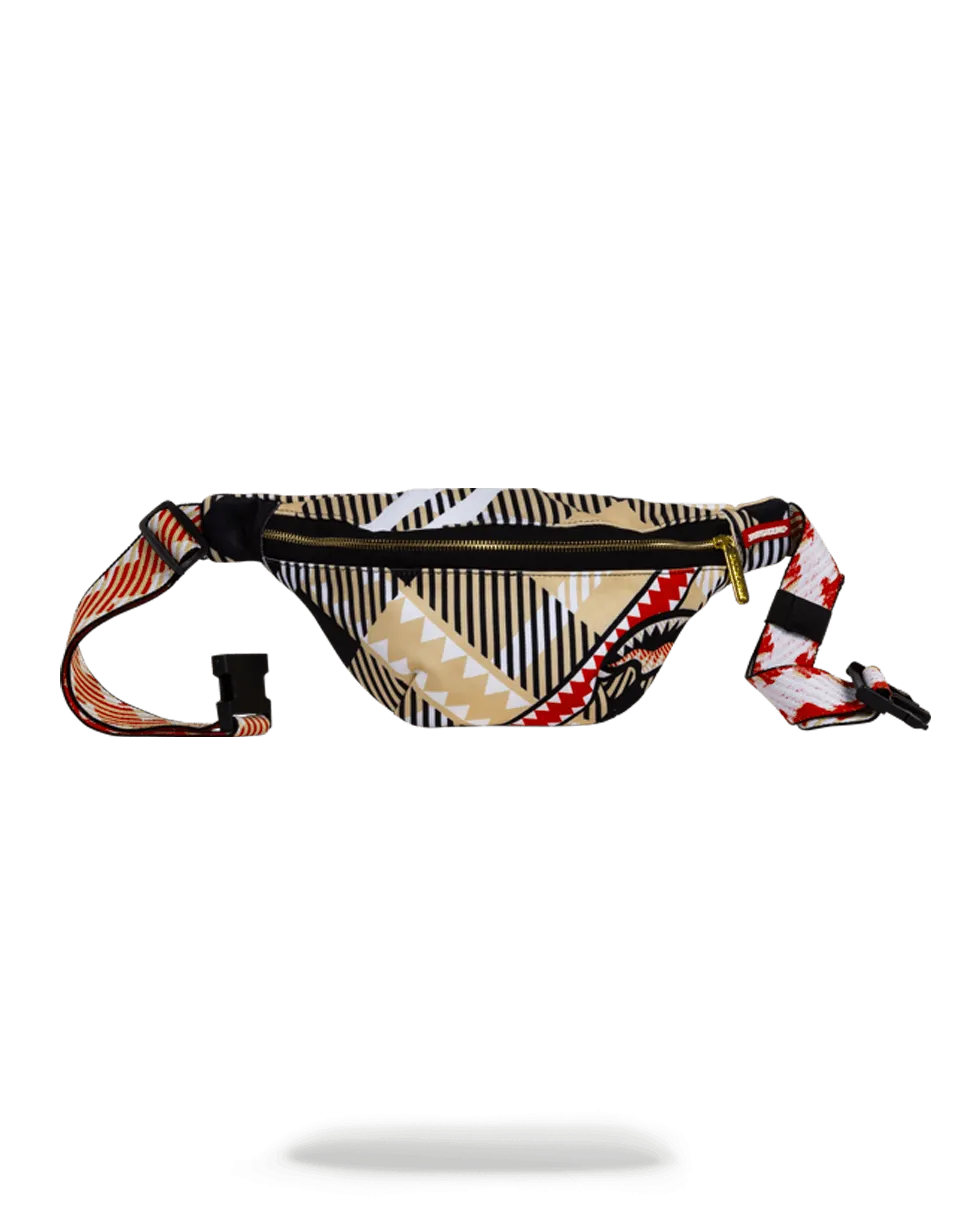 Sprayground Bag SHARKS IN LONDON CROSSBODY Beige
